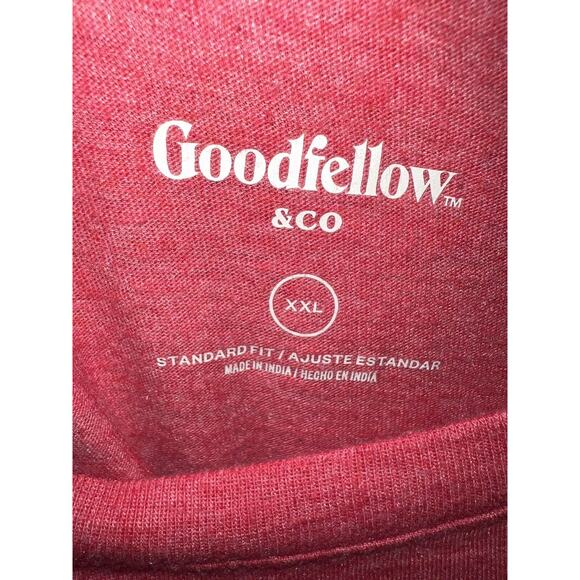 Goodfellow & Co Men's XXL Red Short Sleeve T-Shirt - Picture 4 of 8